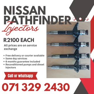 Nissan Pathfinder Injectors For Sale With Warranty