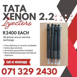 Tata Xenon 2.2 Injectors For Sale With Warrantyy