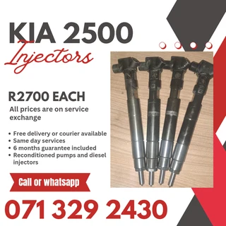 Kia 2500 Injectors For Sale With Warranty