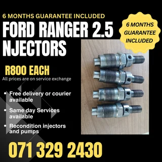 Ford Ranger 2.5 Injectors For Sale With Warranty