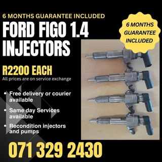 Ford Figo 1.4 Injectors For Sale With Warranty