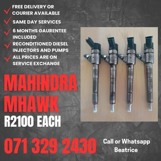 Mahindra Mhawk Injectors For Sale With Warranty