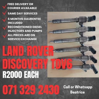 Land Rover Discovery Tdv6 Injectors For Sale With Warranty