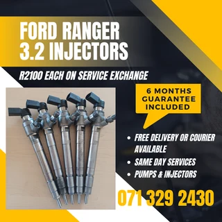 Ford Ranger 3.2 Injectors For Sale With Warranty