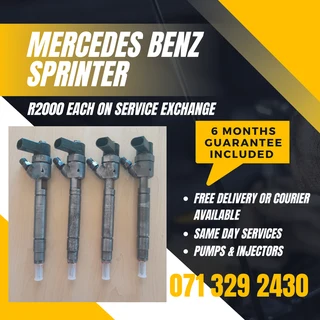 Mercedes Benz Sprinter Injectors For Sale With Warranty