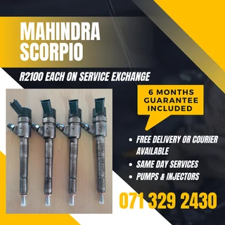 Mahindra Scorpio Injectors For Sale With Warranty