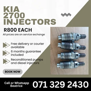 Kia 2700 Injectors For Sale With Warranty