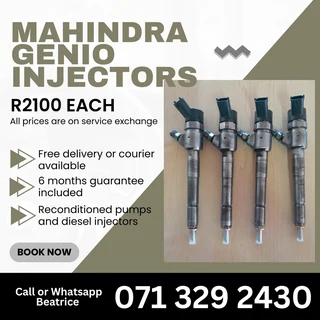 Mahindra Genio Injectors For Sale With Warranty