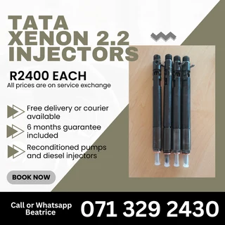 Tata Xenon 2.2 Injectors For Sale With Warranty