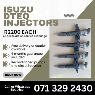 Isuzu Dteq Injectors For Sale With Warranty