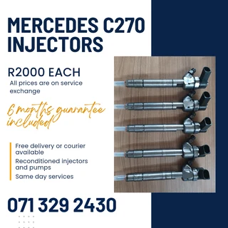 Mercedes Benz C270 Injectors For Sale With Warranty