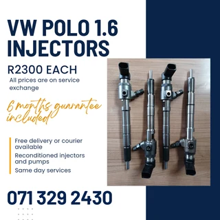 Vw Polo 1.6 Injectors For Sale With Warranty