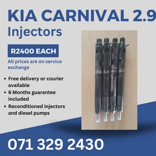 Kia Carnival 2.9 Injectors For Sale With Warranty