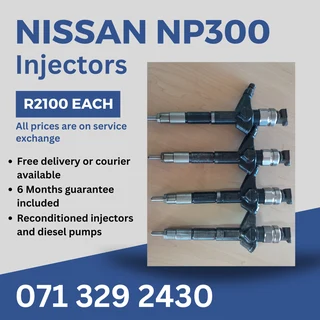 Nissan Np300 Injectors For Sale With Warranty