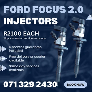 Ford Focus 2.0 Injectors For Sale With Warranty