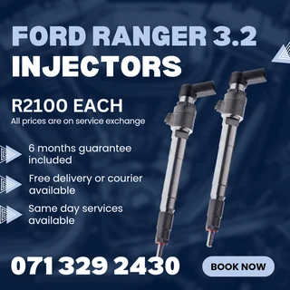 Ford Ranger 3.2 Injectors For Sale With Warranty