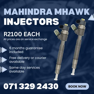 Mahindra Mhawk Injectors For Sale With Warranty