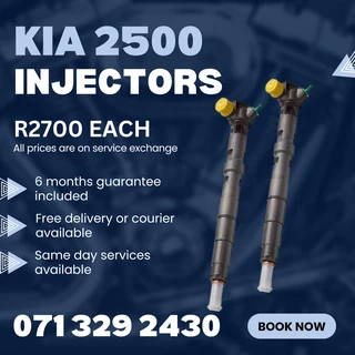 Kia 2500 Injectors For Sale With Warranty