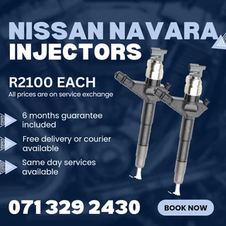 Nissan Navara Injecors For Sale With Warranty