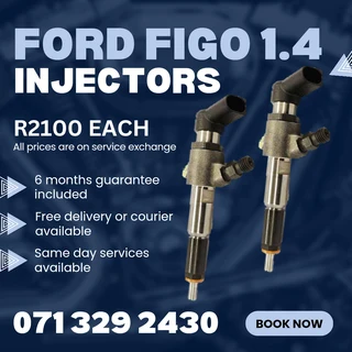 Ford Figo 1.4 Injectors For Sale With Warranty
