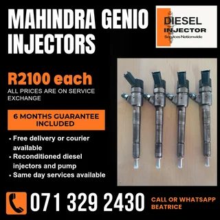 Mahindra Genio Injectors For Sale With Warranty