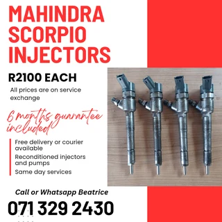 Mahindra Scorpio Injectors For Sale With Warranty