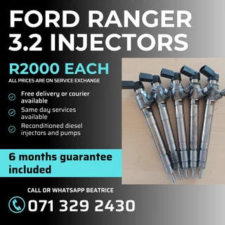 Ford Ranger 3.2 Injectors For Sale With Warranty