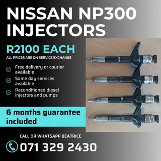 Nissan Np300 Injectors For Sale With Warranty