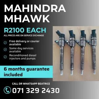 Mahindra Mhawk Injectors For Sale With Warranty