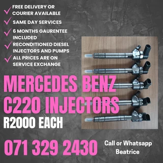 Mercedes Benz C220 Injectors For Sale With Warranty