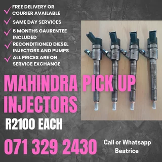Mahindra Pick Up Injectors For Sale With Warranty