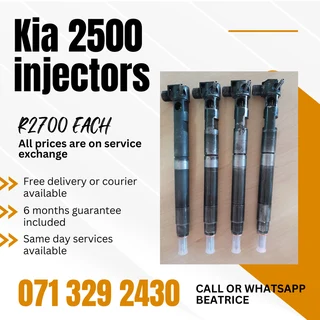 Kia 2500 Injectors For Sale With Warranty