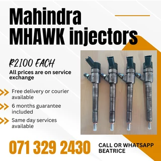 Mahindra Mhawh Injectors For Sale With Warranty