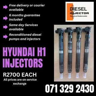 Hyundai H1 Injectors For Sale With Warranty