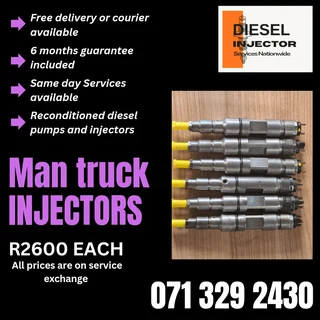 Man Truck Injectors For Sale With Warranty