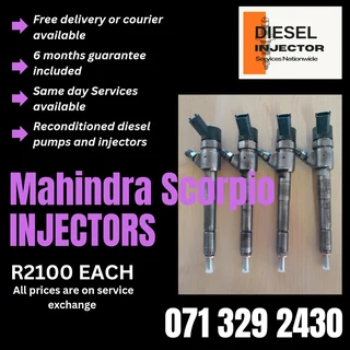 Mahindra Scorpio Injectors For Sale With Warranty