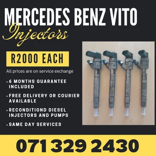 Mercedes Benz Vito Injectors For Sale With Warranty