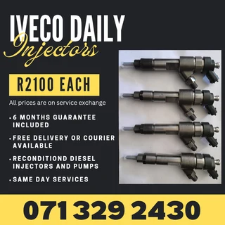 Iveco Daily Injectors For Sale With Warranty