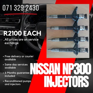 Nissan Np300 Injectors For Sale With Warranty