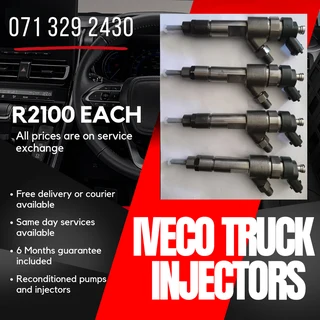 Iveco Truck Injectors For Sale With Warranty