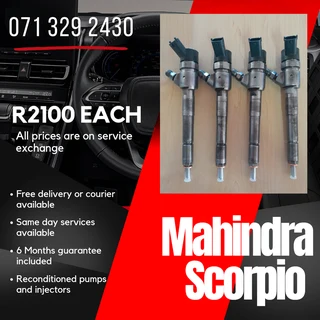Mahindra Scorpio Injectors For Sale With Warranty