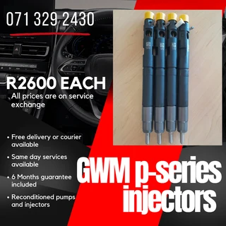 Gwm P Series Injectors For Sale With Warranty
