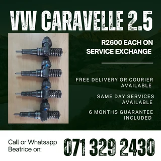 Vw Caravelle Injectors For Sale With Warranty