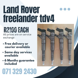 Land Rover Freelander Tdv4 Injectors For Sale With Warranty