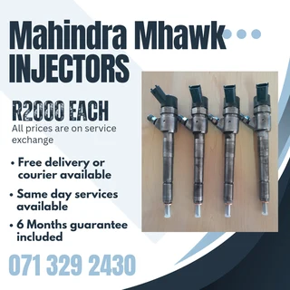 Mahindra Mhawk Injectors For Sale With Warranty