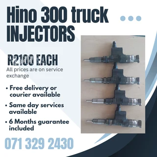 Hino 300 Truck Injectors For Sale With Warranty
