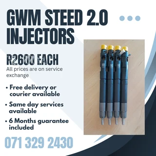 Gwm Steed 2.0 Injectors For Sale With Warranty