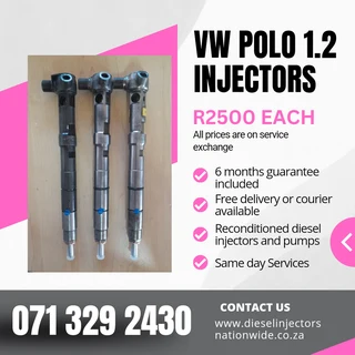 Vw Polo 1.2 Injectors For Sale With Warranty