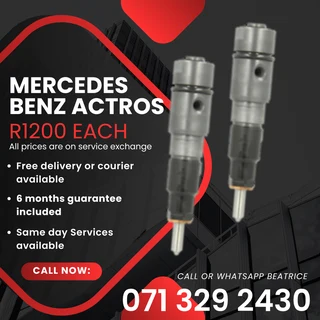 Mercedes Benz Actros Injectors For Sale With Warranty