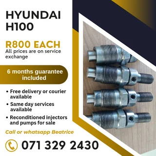 Hyundai H100 Injectors For Sale With Warranty